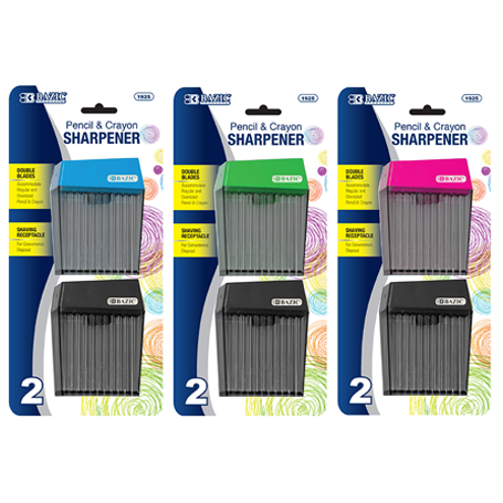 Bazic • Sacapuntas de doble orificio